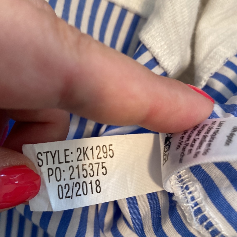 Vineyard Vines Mixed Media Cotton Striped Shirt - Picture 8 of 8